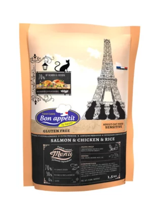 בון אפטיט חתול סנסטיב 1.5 ק"ג