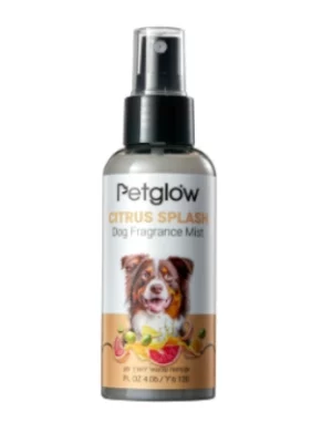 PetGlow פט גלואו ספריי 2ב-1 מבשם ומחליק בניחוח הדרים