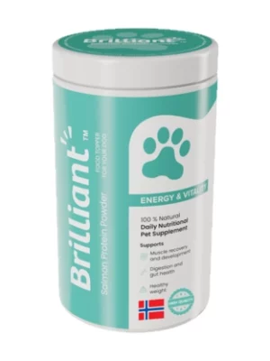 תוסף אבקת חלבון סלמון בריליאנט Brilliant 300 גרם