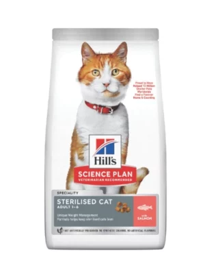 הילס חתול סטרלייז סלמון 10 ק"ג