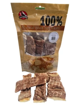 צלעות עטופות ברווז לכלב 100 גרם בשקית