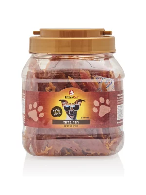 חטיף חזה ברווז בצנצנת 400 גרם אולטרה פט