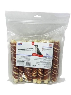 מארז עור מסובב עם ברווז 1 קילוגרם