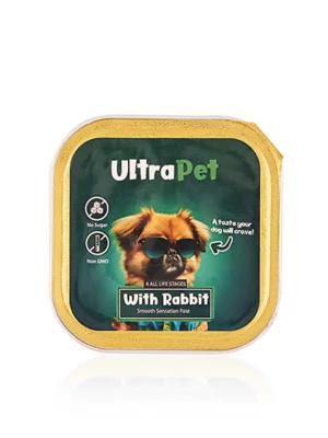 מעדן אולטרה פט פטה ארנב לכלב 100 גרם
