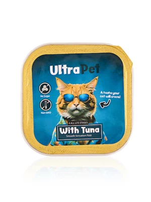 מעדן אולטרה פט פטה טונה לחתול 100 גרם