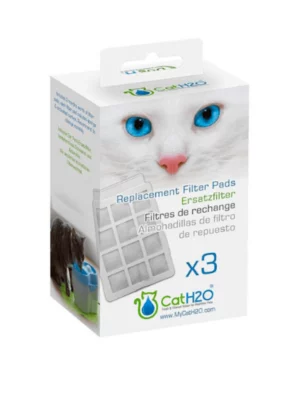 מארז פילטרים למזרקת מים H2O (3יח)