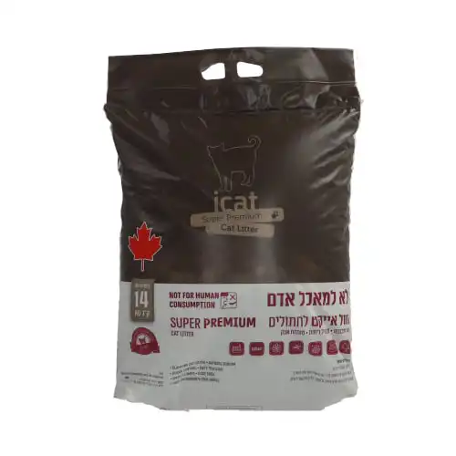 icat חול מתגבש ניחוח בייבי פאודר - חול לחתולים